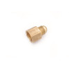 Anderson Metals 1/2 in. Flare x 3/8 in. FIP Brass Coupling (10-Bag)