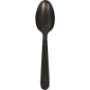 PrimeSource Polystyrene Black Individually Wrapped Heavy-Weight Teaspoon (1000 per Case)