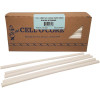 Cell-O-Core 7.75 in. White Paper Unwrapped Jumbo Straw (2000 per case)