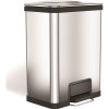 HLS COMMERCIAL 13 Gal. Stainless Steel Step Trash Can with AirStep Technology and Odor Filter HLS COMMERCIAL 13 Gal. Stainless Steel Step Trash Can with AirStep Technology and Odor Filter