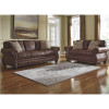 Carnegy Avenue 3-Piece Black Colored Living Room Set