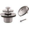 Westbrass 1-1/2 in. Twist and Close Tub Trim Set with 1-Hole Overflow Faceplate, Polished Chrome