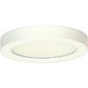 Satco Blink 7 in. 13.5-Watt White Integrated LED Flush Mount