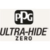 PPG Ultra-Hide Zero 1 gal. #PPG1001-1 Delicate White Semi-Gloss Interior Paint