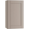 Contractor Express Cabinets Veiled Gray Shaker Assembled PlywoodWall Kitchen Cabinet with Soft Close 21 in. x 30 in. x 12 in.