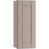 Contractor Express Cabinets Veiled Gray Shaker Assembled Plywood Wall Kitchen Cabinet with Soft Close 9 in. x 30 in. x 12 in.