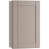 Veiled Gray Shaker Assembled Plywood Wall Kitchen Cabinet with Soft Close 18 in. x 30 in. x 12 in.