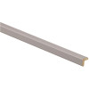 Medium Veiled Gray Shaker Assembled Plywood 0.75 in. x 0.75 in. x 96 in. Edge Molding with Outside Corner