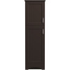 MagickWoods Brixton 18 in. W x 19-1/8 in. D x 60 in. H Linen Cabinet in Dark Chestnut MagickWoods Brixton 18 in. W x 19-1/8 in. D x 60 in. H Linen Cabinet in Dark Chestnut