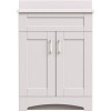 MagickWoods Brixton 24 in. W x 18 in. D Bath Vanity Cabinet in Vanilla White