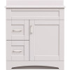 MagickWoods Brixton 30 in. W x 21 in. D Bath Vanity Cabinet in Vanilla White with Left Hand Side Drawers MagickWoods Brixton 30 in. W x 21 in. D Bath Vanity Cabinet in Vanilla White with Left Hand Side Drawers