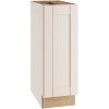 Vesper White Shaker Assembled Plywood Base Kitchen Cabinet with Soft Close 9 in. x 34.5 in. x 24 in.