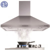 GASLAND Chef 30 in. Wall Mount Range Hood with Aluminum Filters LED Lights and Push Button Control in in Stainless Steel