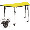 Carnegy Avenue 30.5 in. Yellow Kids Table