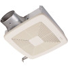 Broan-NuTone Lo-Profile 50/80/100 CFM Selectable Ceiling/Wall Bathroom Exhaust Vent Fan, ENERGY STAR