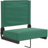 Carnegy Avenue Hunter Green Metal Folding Lawn Chair