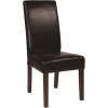 Carnegy Avenue Brown Leather Faux Leather Dining Chair