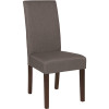 Carnegy Avenue Light Gray Fabric Fabric Dining Chair
