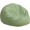 Carnegy Avenue Green Fabric Bean Bag Chair