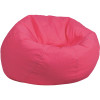 Flash Furniture Hot Pink Fabric Bean Bag Chair