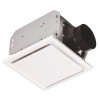 Homewerks Worldwide 80 CFM Easy Install Ceiling Mount Bathroom Exhaust Fan