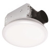 Homewerks Worldwide 80 CFM Light & Fit Ceiling Mount Bathroom Exhaust Fan with LED Light