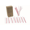 Cell-O-Core 10.25 in. Red Giant Straw Paper Wrapped (1200-per case)