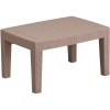 Carnegy Avenue Rectangle Wicker Outdoor Dining Table