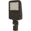 70-Watt 120-277-Volt Slipfitter Line Voltage Bronze Outdoor Integrated LED Medium Landscape Flood Light, Selectable 70-Watt 120-277-Volt Slipfitter Line Voltage Bronze Outdoor Integrated LED Medium Landscape Flood Light, Selectable