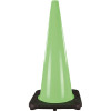 28 in. Green PVC Cone