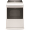 Whirlpool 7.4 cu. ft. 240-Volt Smart White Electric Dryer with AccuDry System and Steam Refresh, ENERGY STAR