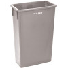 Alpine Industries 23 Gal. Gray Waste Basket Commercial Trash Can