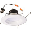 Halo 5 in. and 6 in. 2700K Integrated LED Recessed Ceiling Light Retrofit Trim at 90 CRI Warm White Title 20 Compliant