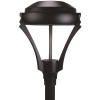 LiteCo Black Outdoor Contemporary Commercial LED Post Top LiteCo Black Outdoor Contemporary Commercial LED Post Top