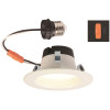 Westinghouse 4 in. Selectable Integrated LED Retrofit White Recessed Light Step Baffle Trim Westinghouse 4 in. Selectable Integrated LED Retrofit White Recessed Light Step Baffle Trim
