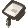 Lithonia Lighting Contractor Select TFX1 54-Watt White Knuckle Mount Outdoor Integrated LED Flood Light