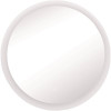 Tosca 22 in. W x 22 in. H Frameless Circle LED Light Bathroom Vanity Mirror in Aluminum