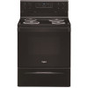 Whirlpool 30 in. 4.8 cu. ft. 4-Burner Electric Range with Keep Warm Setting in Black with Storage Drawer Whirlpool 30 in. 4.8 cu. ft. 4-Burner Electric Range with Keep Warm Setting in Black with Storage Drawer