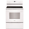 Whirlpool 30 in. 5.3 cu. ft. 4-Burner Electric Range in White with Storage Drawer