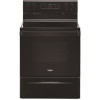 Whirlpool 30 in. 5.3 cu. ft. 4-Burner Electric Range in Black with Storage Drawer Whirlpool 30 in. 5.3 cu. ft. 4-Burner Electric Range in Black with Storage Drawer