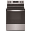 Whirlpool 30 in. 5.3 cu. ft. 4-Burner Electric Range in Stainless Steel with Storage Drawer