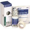 SMARTCOMPLIANCE 2 Sterile Eyepads, 1 oz. Eyewash and 1/2 in. x 5 yds. Tape Roll Refill
