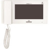 AIPHONE JP Series Surface Mount 1-Channel Color Video Touchscreen Sub-Master Station Intercom with Handset, White