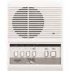 AIPHONE LEM Series Surface Mount 1-Channel 3-Call Master Station Intercom with Push-to-Talk Communications, White