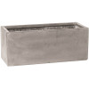 Vasesource Carlo 8 in. x 8 in. x 20 in. Cement Fiberstone Planter