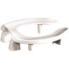 CENTOCO ADA Compliant 3 in. Raised Round Open Front No Cover Toilet Seat in White CENTOCO ADA Compliant 3 in. Raised Round Open Front No Cover Toilet Seat in White