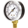 100 Series 2 1/2 Dial 1/4 npt Lower Mount 160 psi Pressure Gauge Utility Accessory