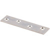 Prime-Line 14-Gauge x 3/4 in. x 3 in. Zinc Plated Steel Construction Mending Plate (10-Pack) Prime-Line 14-Gauge x 3/4 in. x 3 in. Zinc Plated Steel Construction Mending Plate (10-Pack)
