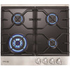 GASLAND Chef 24 in. Built-In Gas Stove Top LPG Natural Gas Cooktop in Black Tempered Glass with 4-Sealed Burners ETL