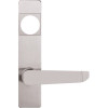 DETEX V Series Sprayed Aluminum Grade 1 Exit Trim, Classroom Function, S Lever, Less Cylinder